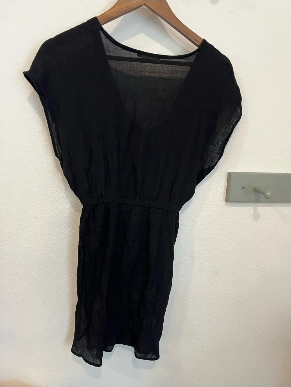 Cupshe Black Swim Coverup
